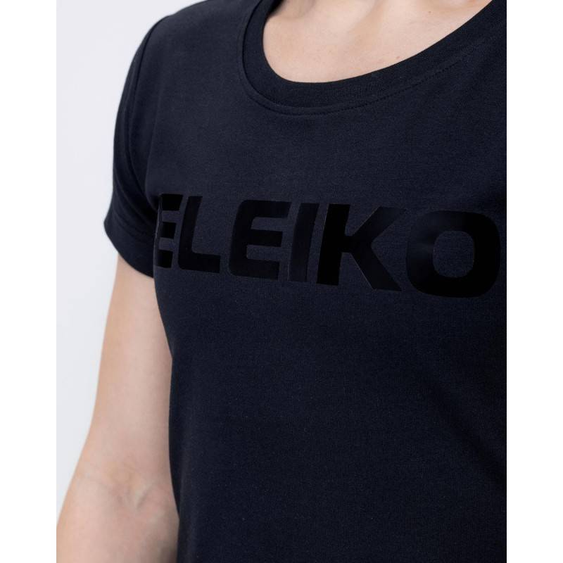 Woman T-Shirt Eleiko Ink Black