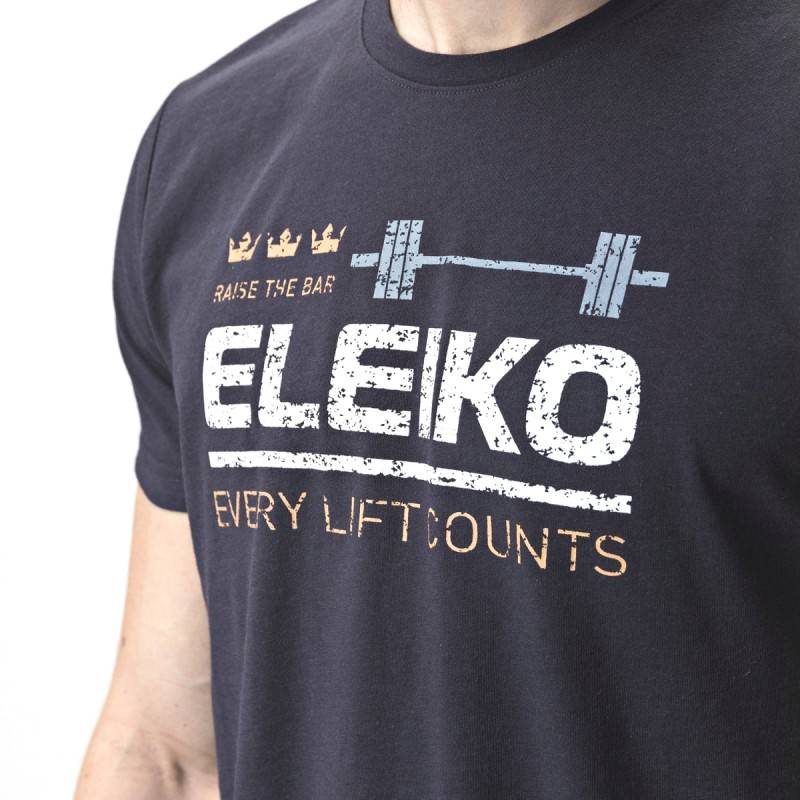 Man T-Shirt Eleiko Sign B - Strong grey