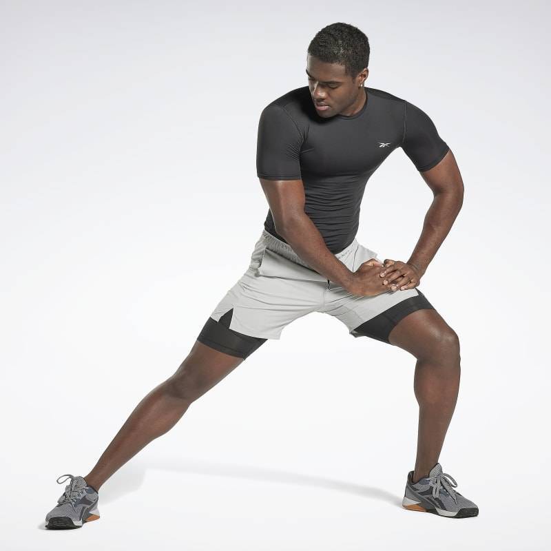 Compression Man T-Shirt Reebok - black