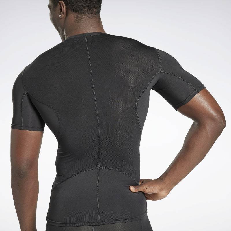 Compression Man T-Shirt Reebok - black