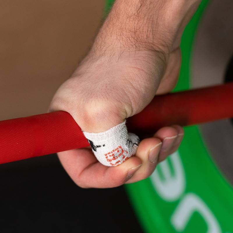 Thumb Hookgrip tape WORKOUT - délka 7 m (bílá)