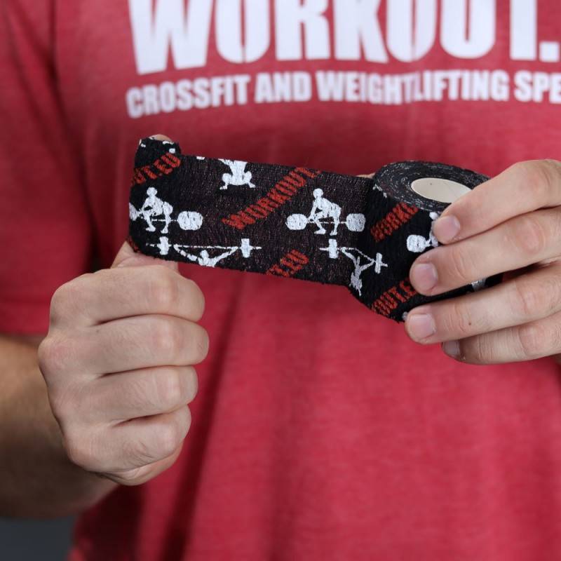 Thumb Hookgrip tape WORKOUT - délka 7 m (černá)