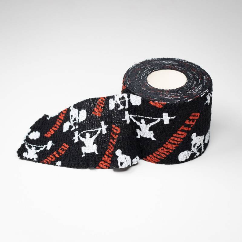 Thumb Hookgrip tape WORKOUT - délka 7 m (černá)