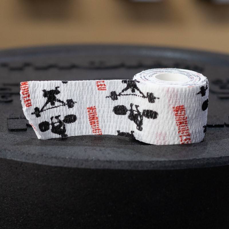 Set 8 ks Thumb Hookgrip tape WORKOUT - 7 m (bílá)