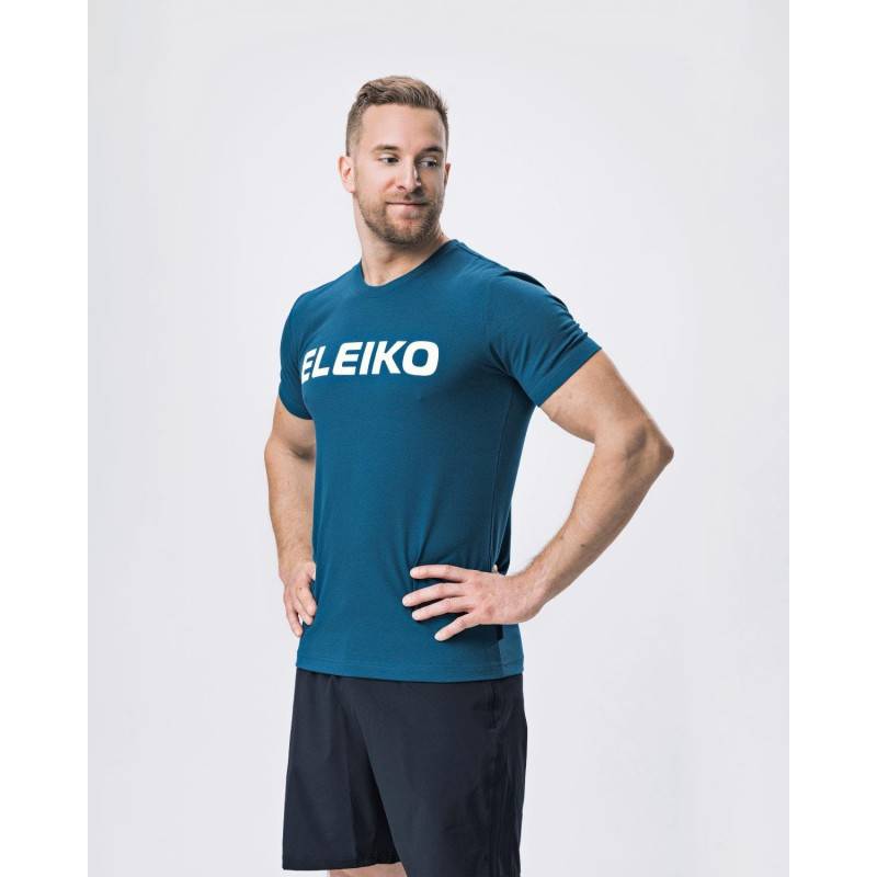 Herren-T-Shirt Eleiko Energy - Starkes Blau