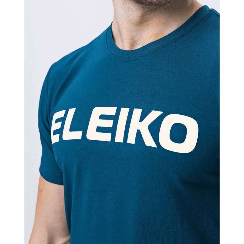 Man T-Shirt Eleiko Energy - Strong Blue