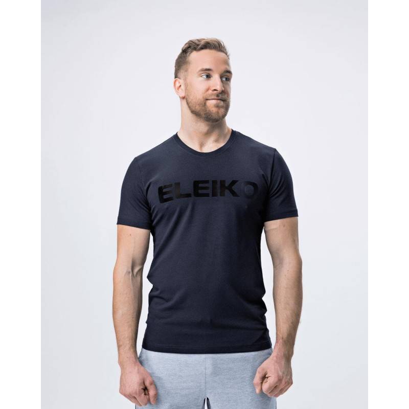 Man T-Shirt Eleiko - Ink Black