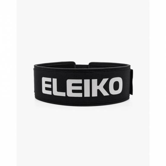 Eleiko EVA opasek s nerezovou přezkou černý