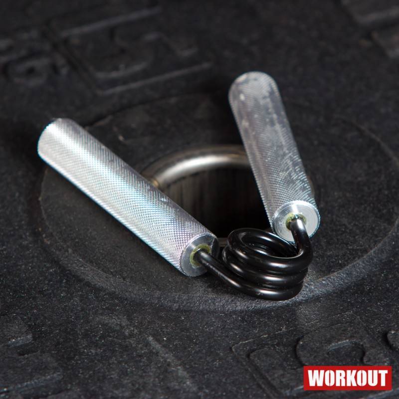 Ocelové posilovací kleště prstů a zápěstí odpor - 23 kg / 50 lb