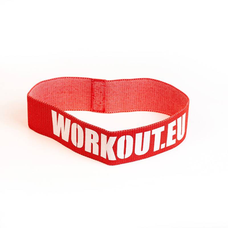 An advantageous set of short resistance textile rubbers WORKOUT (5 pieces)
