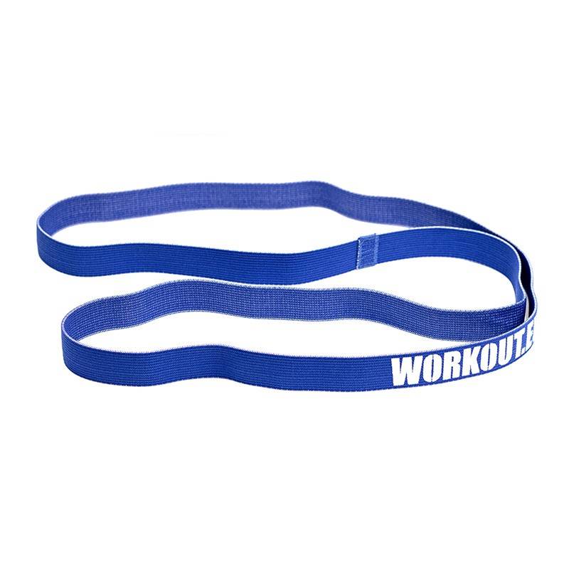 Výhodný set dlouhých textilních odporových textilních gum WORKOUT (5 kusů)