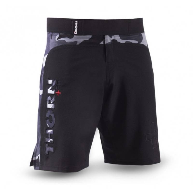 Pánské šortky ThornFit Camo gray