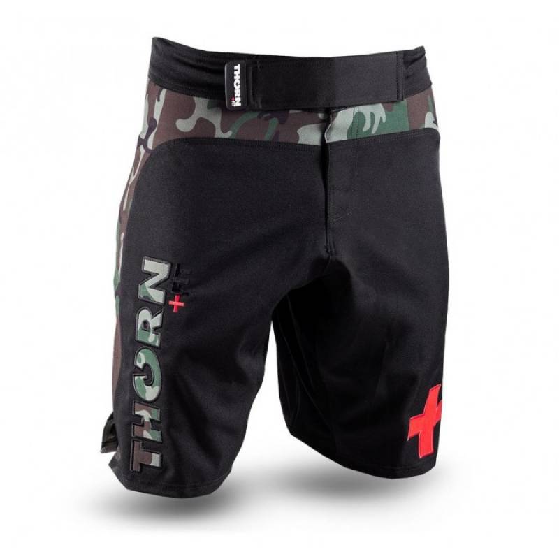 Man Shorts ThornFit green camo limited