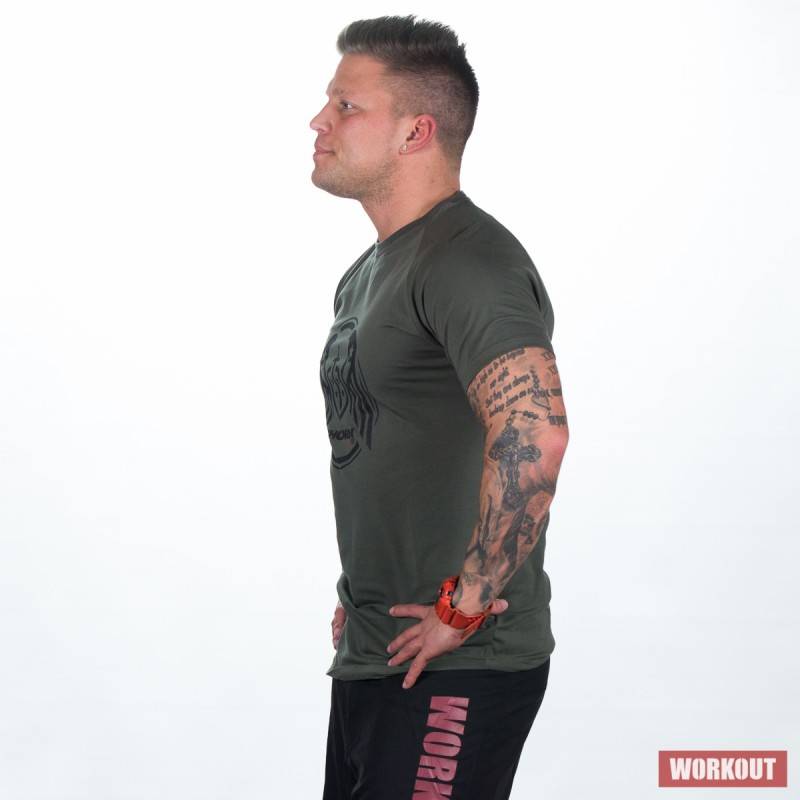 T-Shirt ThornFit Wings Army Green