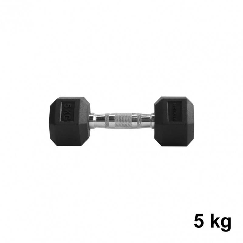 Jednoručka Hexhead Dumbbell Thornfit - 5 kg