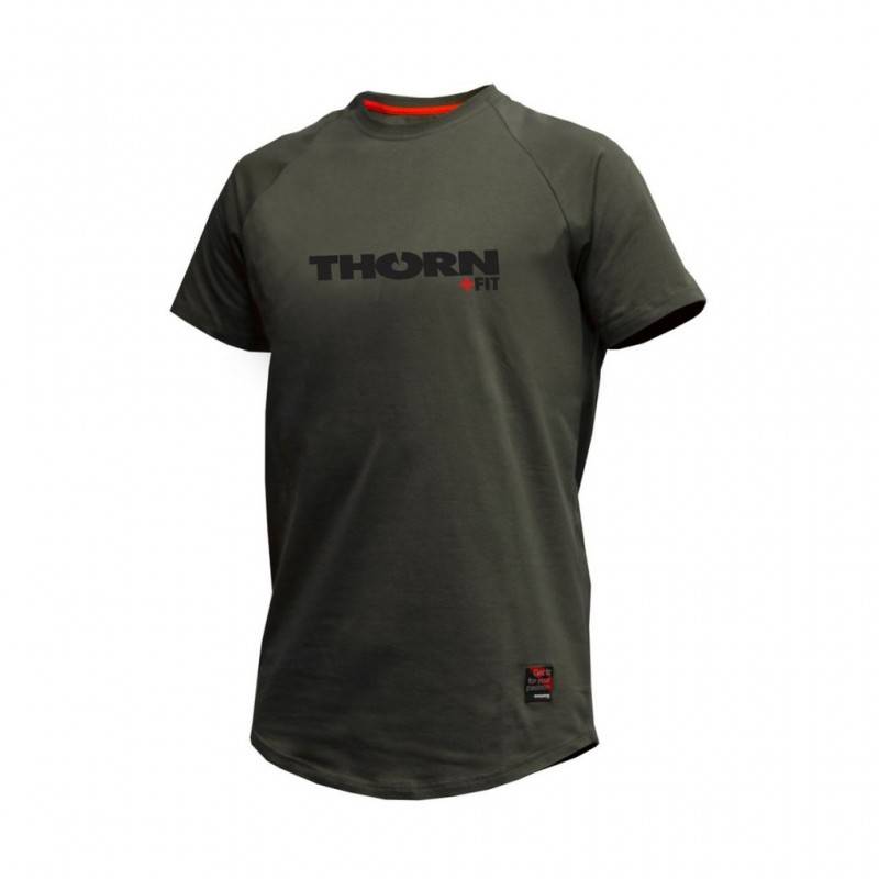 Man T-Shirt Thornfit Team - green