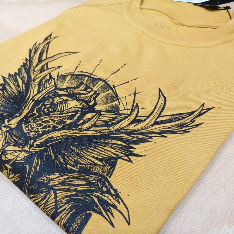 Pánské tričko ODIN ThornFit - žluté