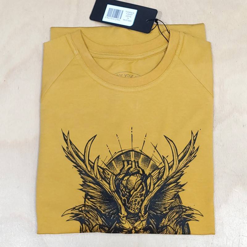 Man T-Shirt ODIN ThornFit - yellow