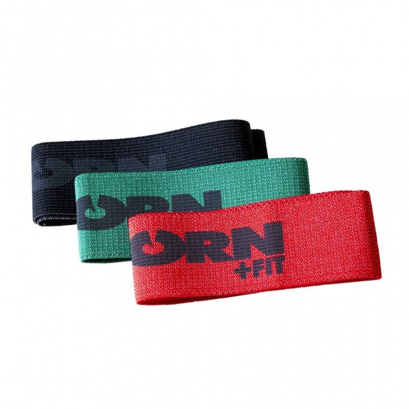 Textile Resistance Bands Set (3 pieces) + free bag