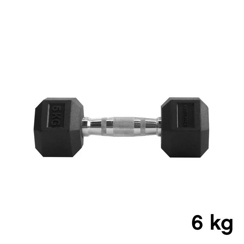 Dumbbell Hexhead Dumbbell Thornfit - 6 kg