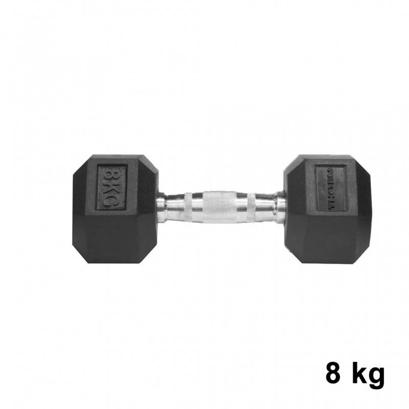 Jednoručka Hexhead Dumbbell Thornfit - 8 kg