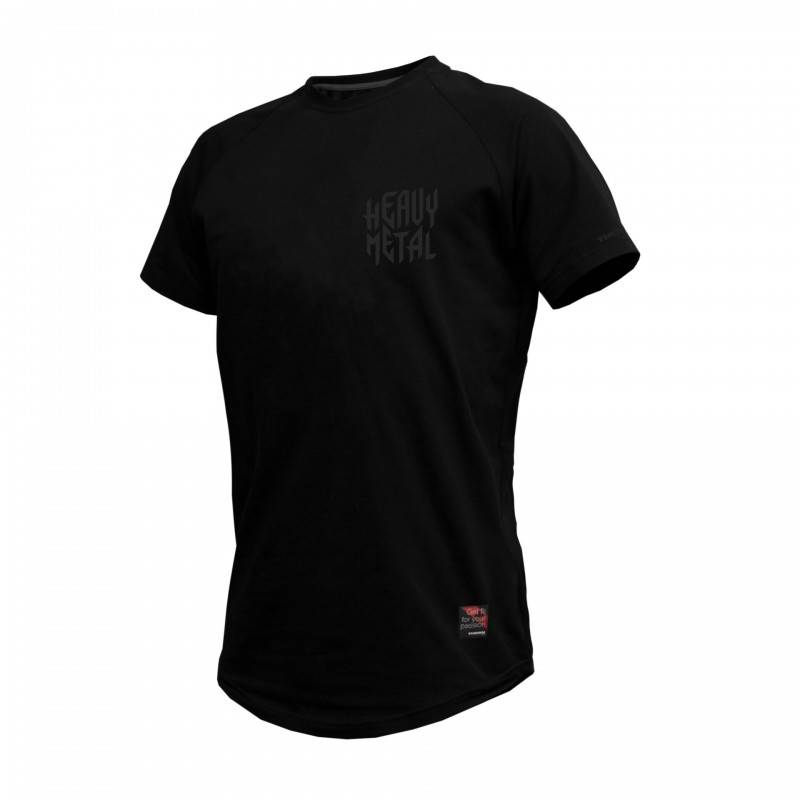 T-Shirt Heavy metal - Thornfit black