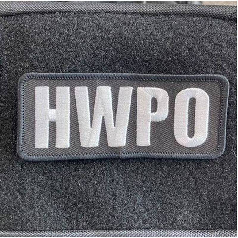 Patch HWPO - white