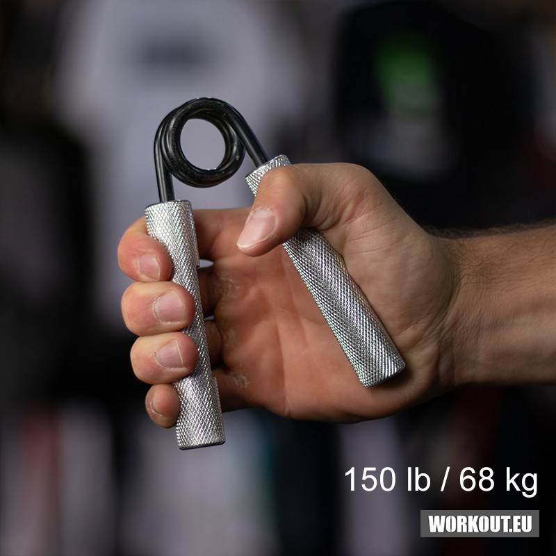 Ocelové posilovací kleště prstů a zápěstí odpor - 68 kg / 150 lb