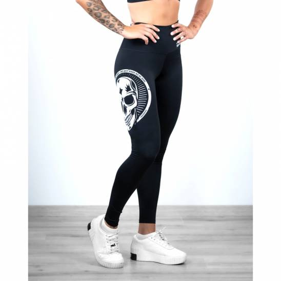 nike skull leggings