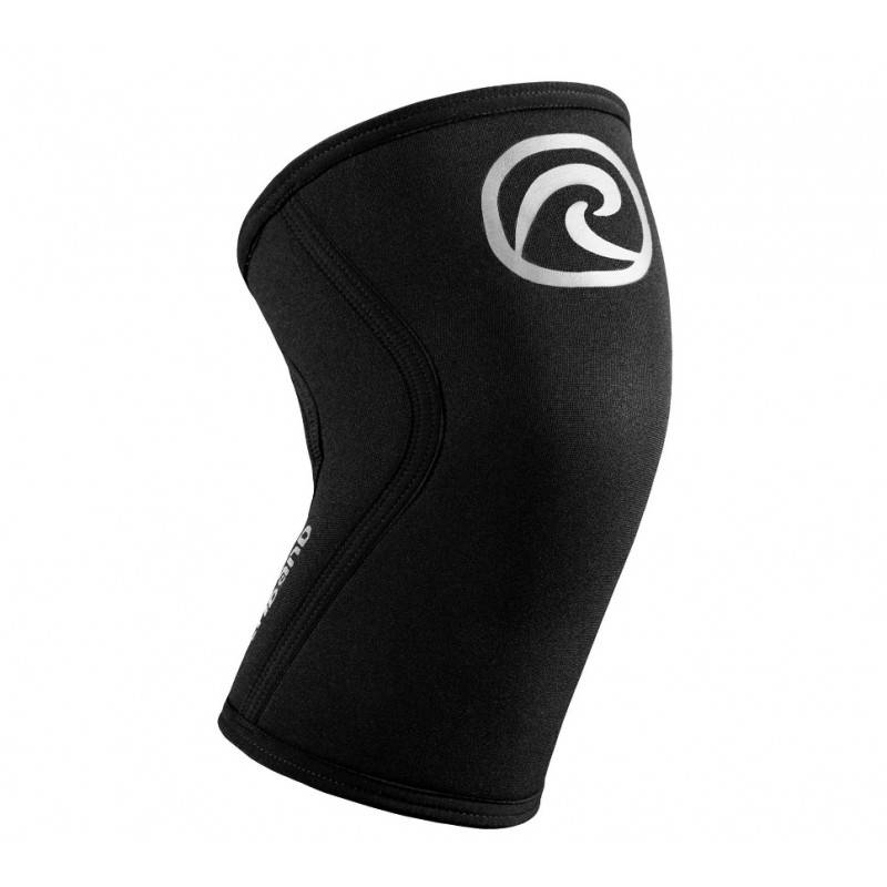 Knee sleeve Rehband RX 5 mm - silver/black