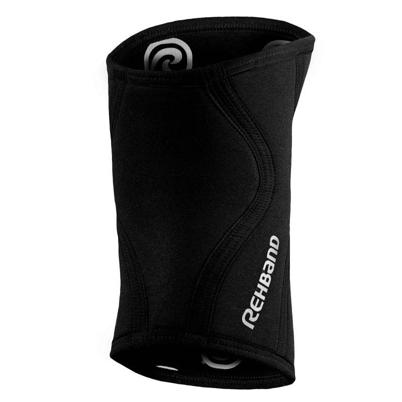 Knee sleeve Rehband RX 5 mm - silver/black