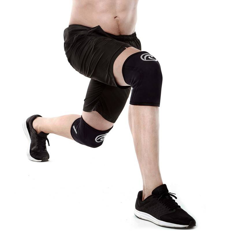 Bandáž kolene Rehband  RX 5 mm - silver/black
