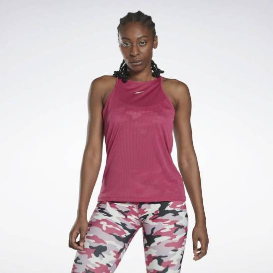 Reebok top United By Fitness Perforated růžový
