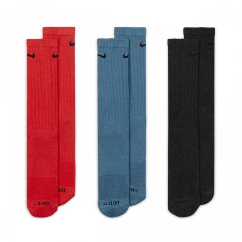 Nike training socks black/blue/orange