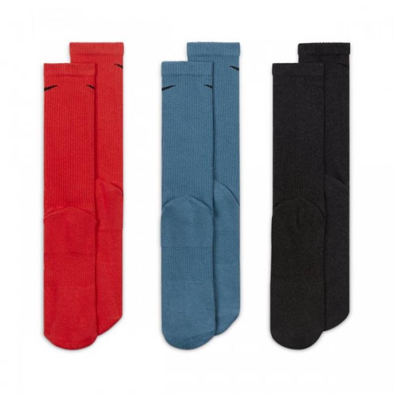 Nike training socks black/blue/orange