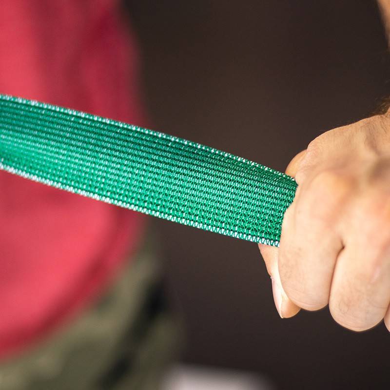 Textile resistance band WORKOUT (41kg) - green