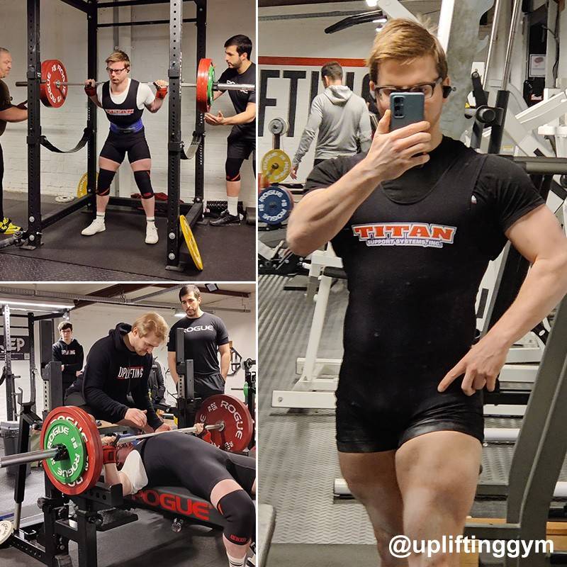 Titan powerlifting singlet Triumph solid IPF