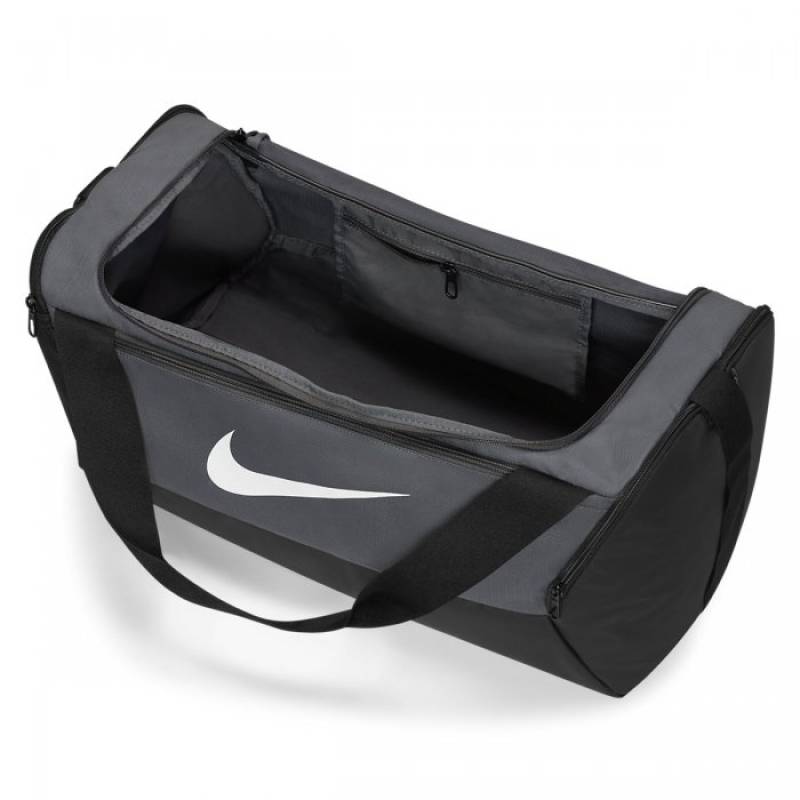 Sportovní taška Nike Brasilia 9.5 - šedá