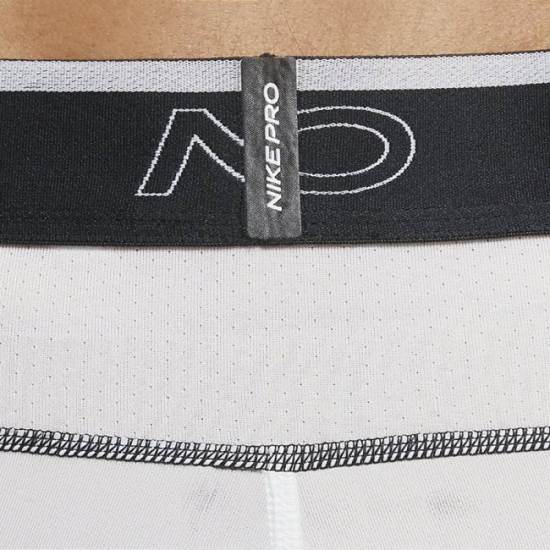 Pánské legíny Nike Pro - bílé