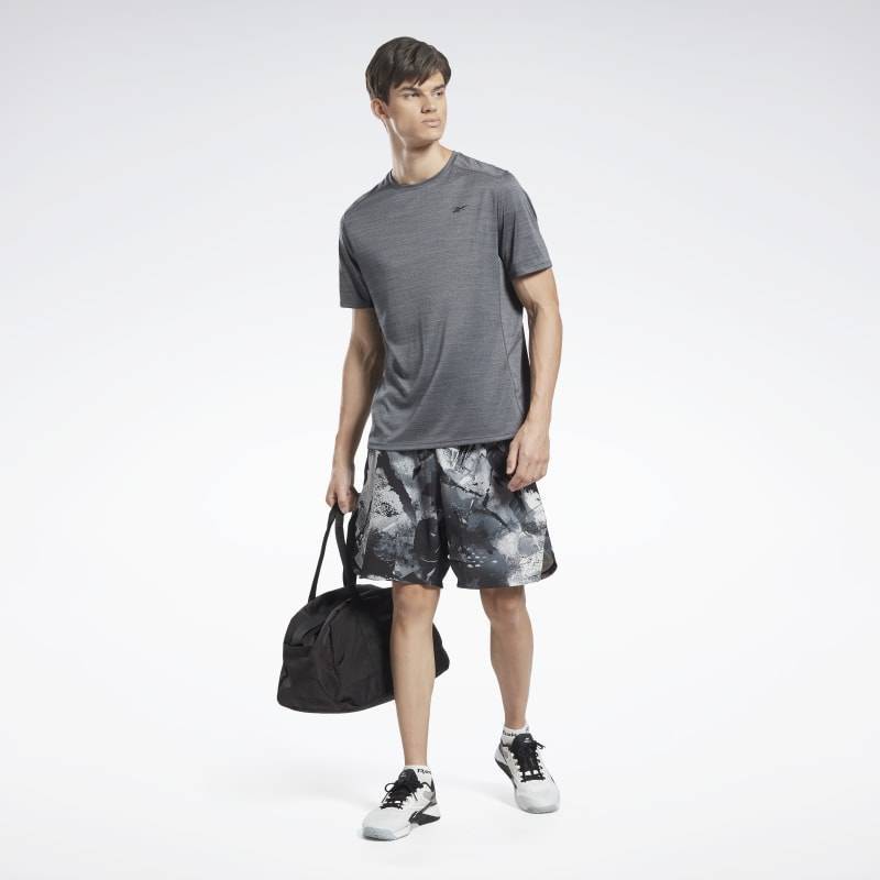 Pánské tréninkové šortky Reebok Strength - camo - HS5937