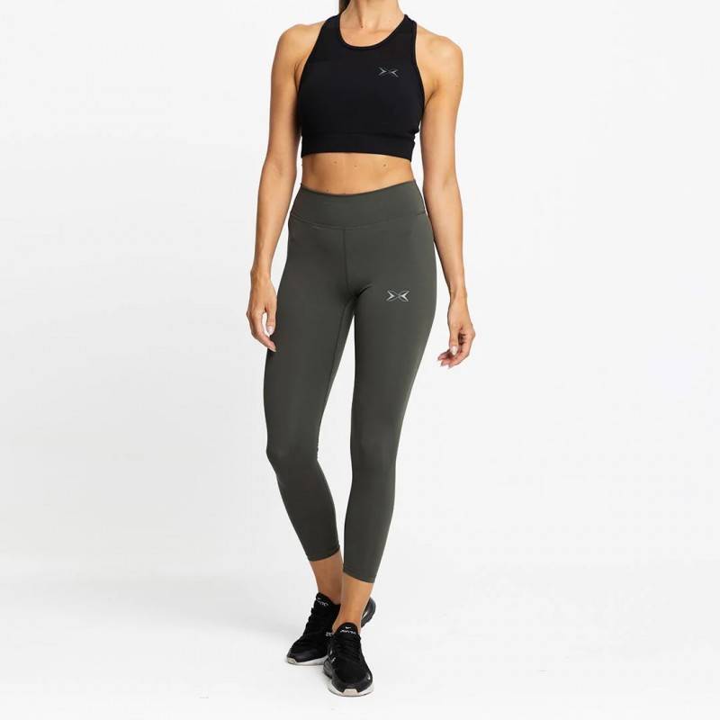 Woman Tight Picsil Core - green