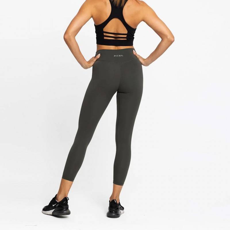 Woman Tight Picsil Core - green