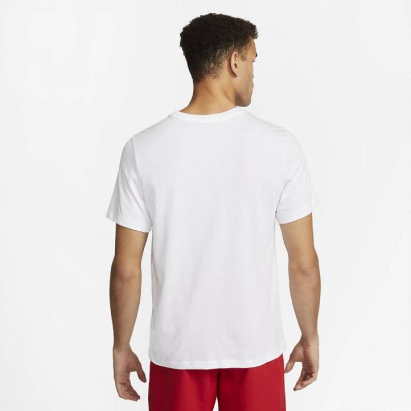 Man T-Shirt Heavy weights Light Hearts - white