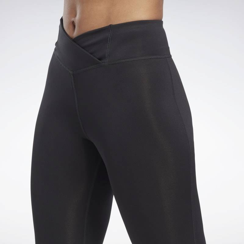 Dámské legíny Reebok high rise - černé - HT6031