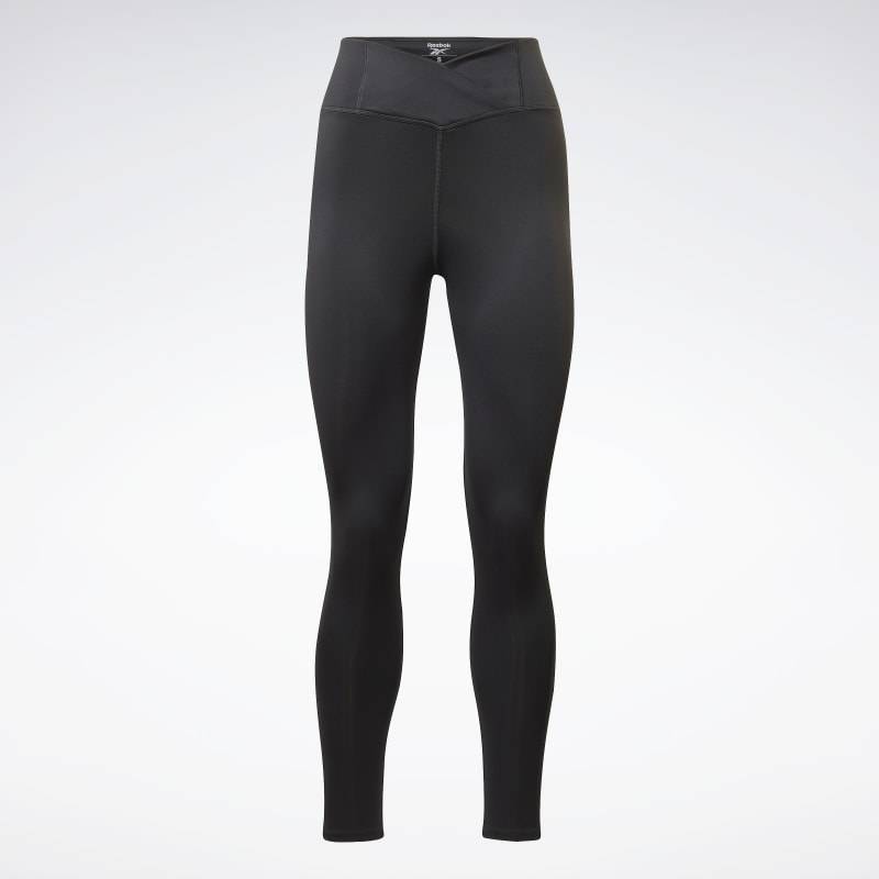 Dámské legíny Reebok high rise - černé - HT6031