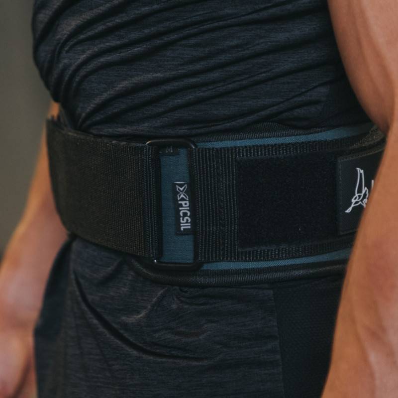 Vzpěračský opasek Picsil Strength Belt - zelený