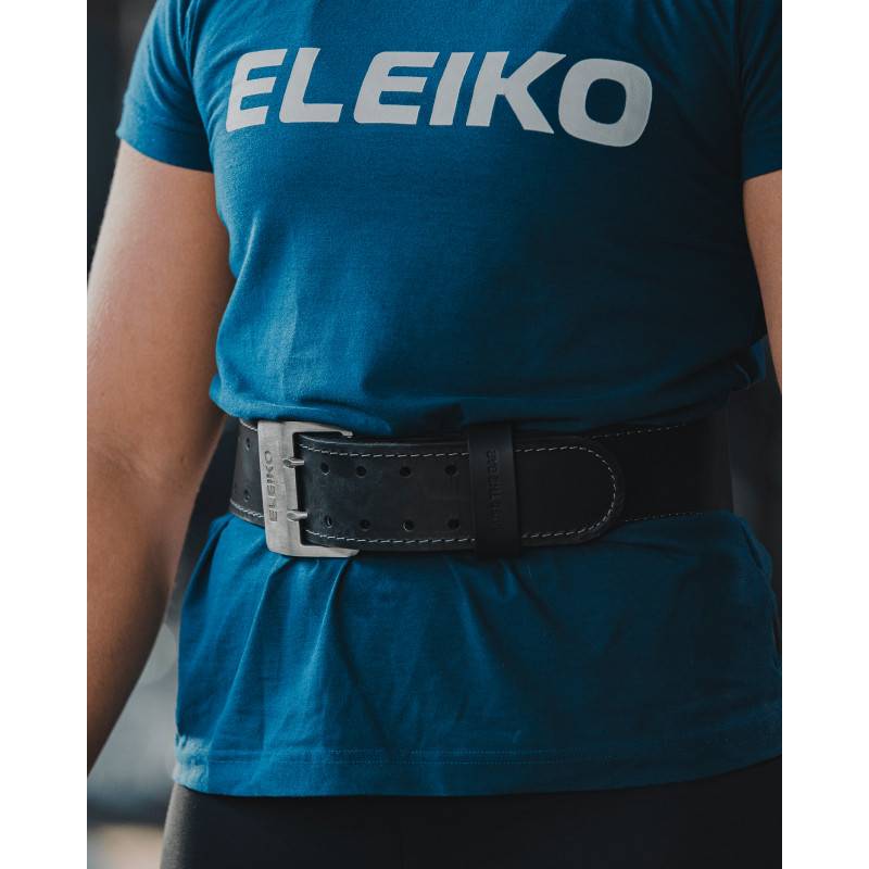 Eleiko Premium vzpěračský opasek kožený