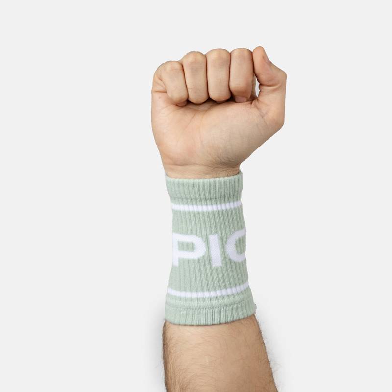 Potítka Long Sports Wristbands - zelené