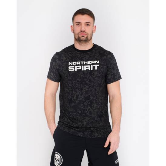 Northern Spirit Tričko Plain Military - Splinter Night