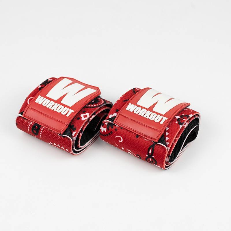 Bandáže zápěstí WORKOUT - červené